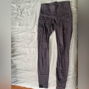 Lululemon full length black leggings size 4